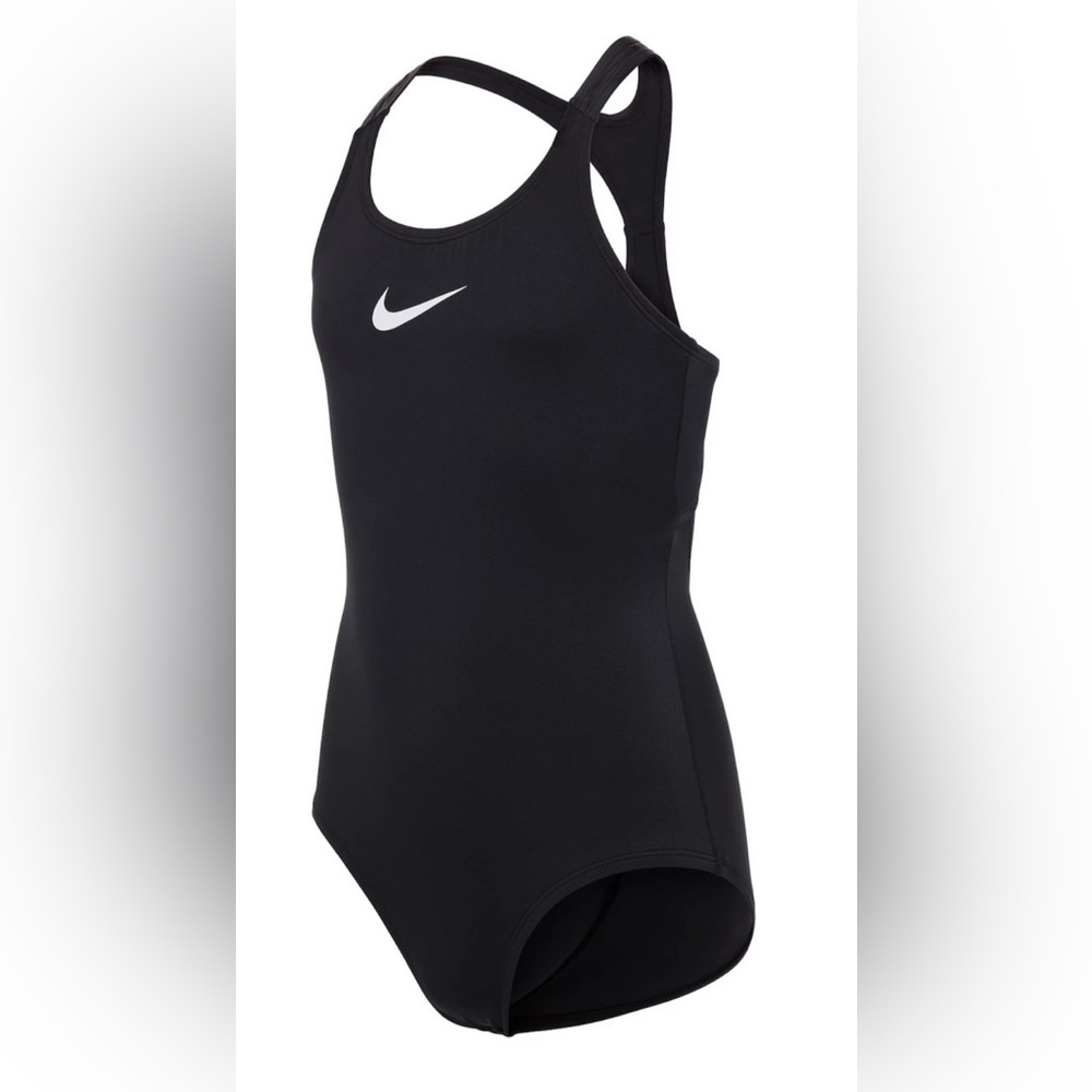Nike Kids Black One Piece Swimsuit